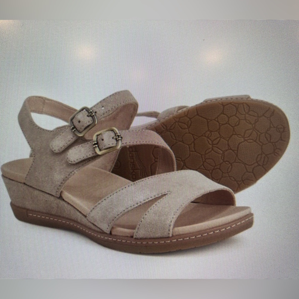 Dansko Angela sandals metallic nubuck NIB